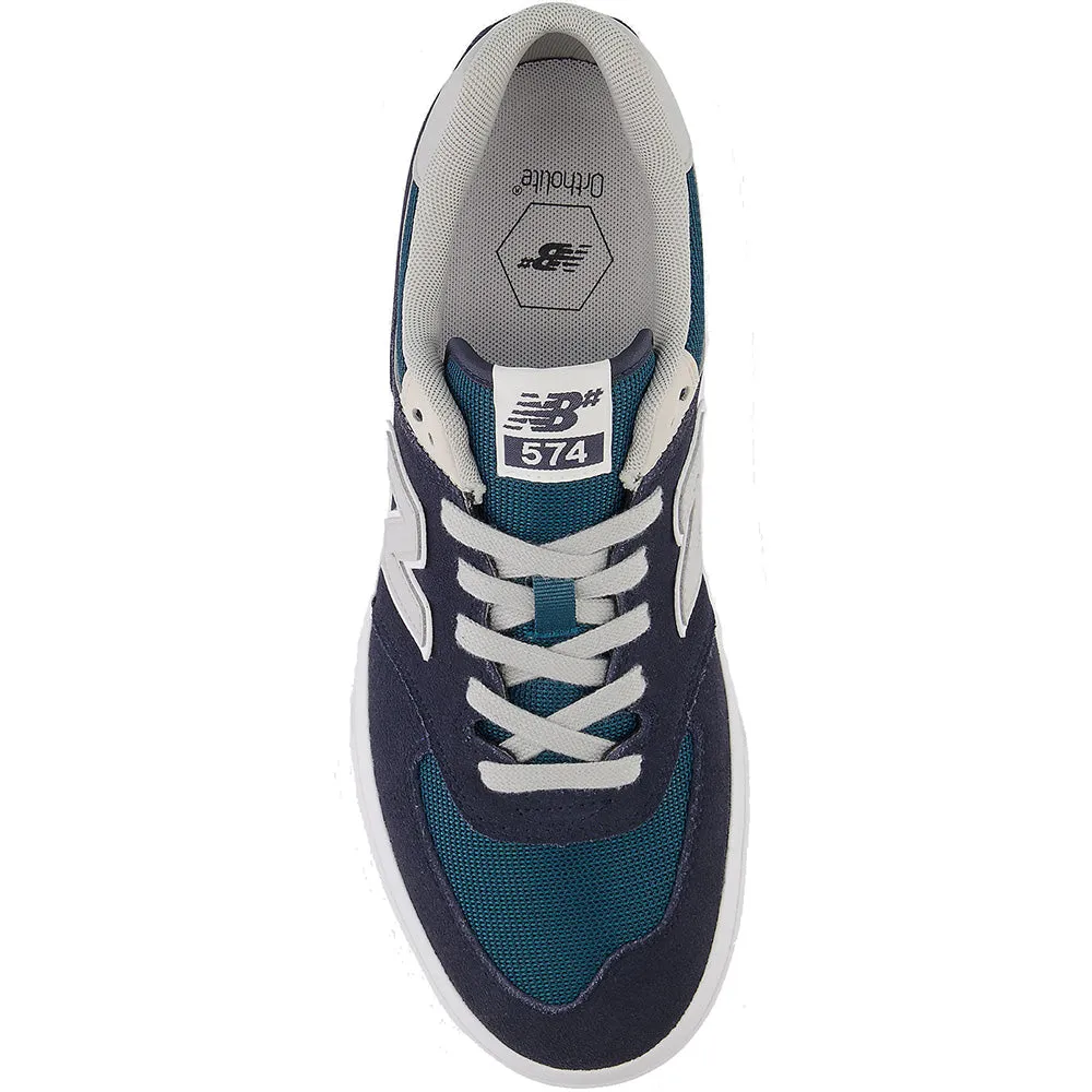 New Balance Numeric 574 Vulc Shoes Navy/Grey