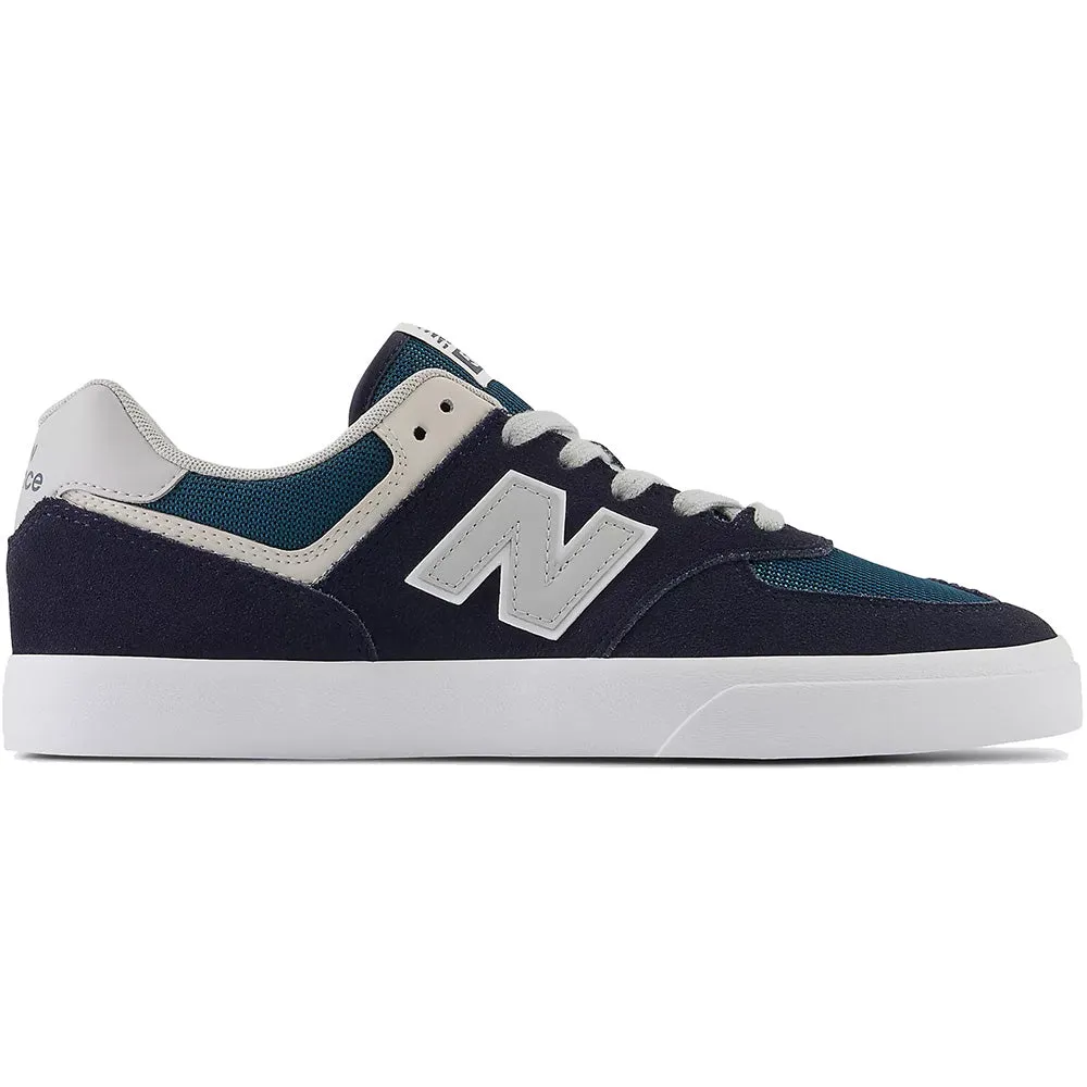 New Balance Numeric 574 Vulc Shoes Navy/Grey