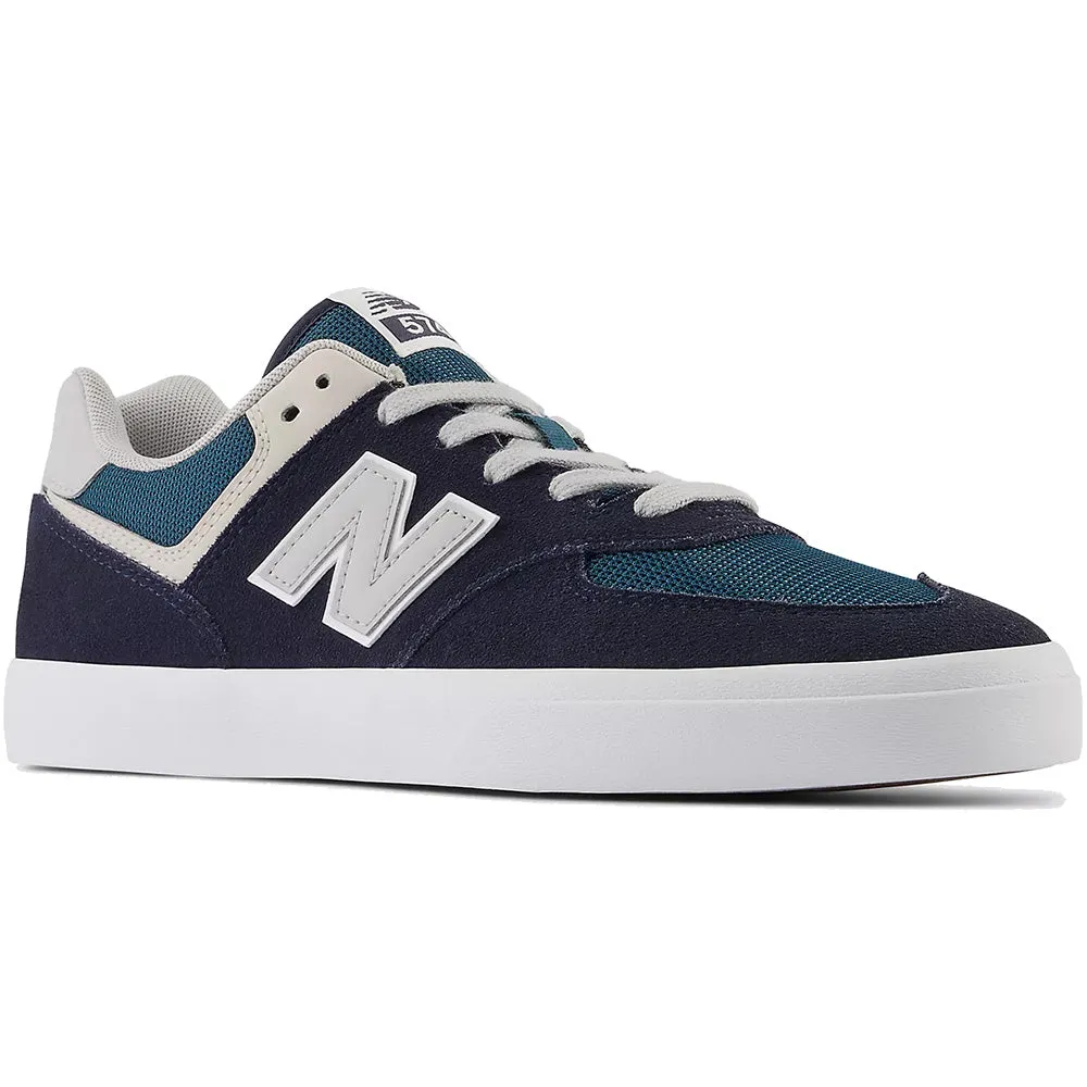 New Balance Numeric 574 Vulc Shoes Navy/Grey