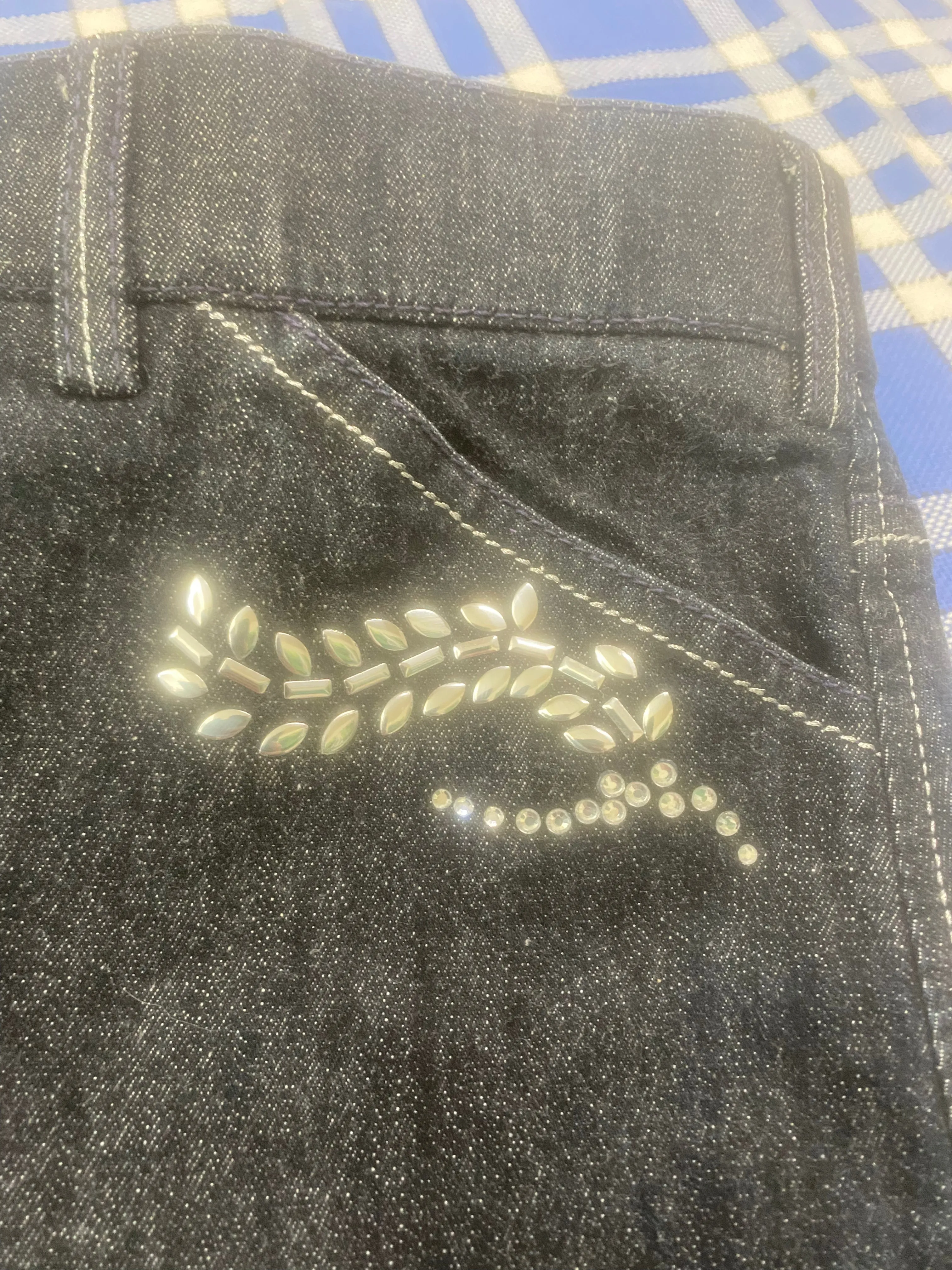 New tagg ladies size 8 denim breeches FREE POSTAGE🟢