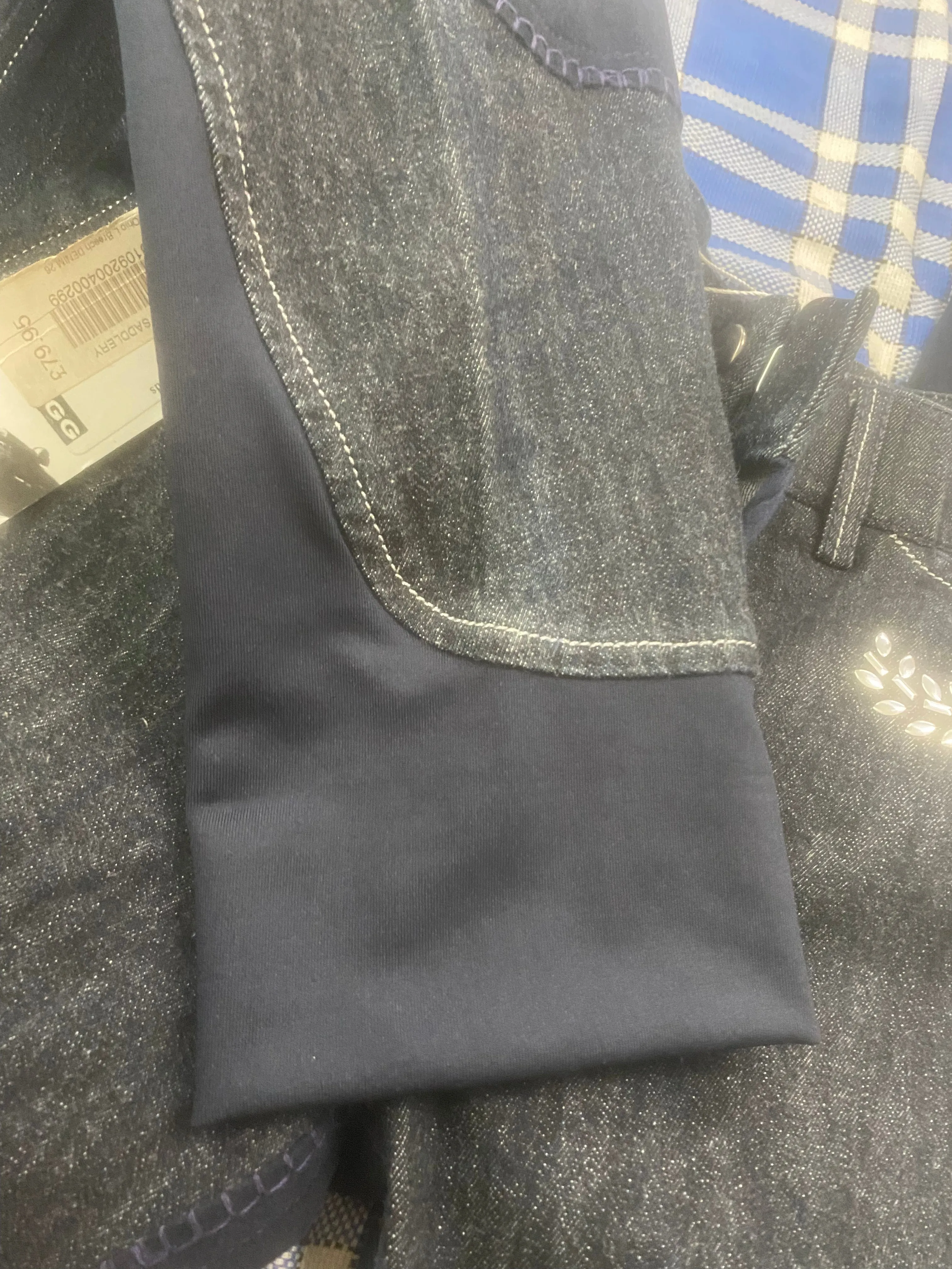 New tagg ladies size 8 denim breeches FREE POSTAGE🟢