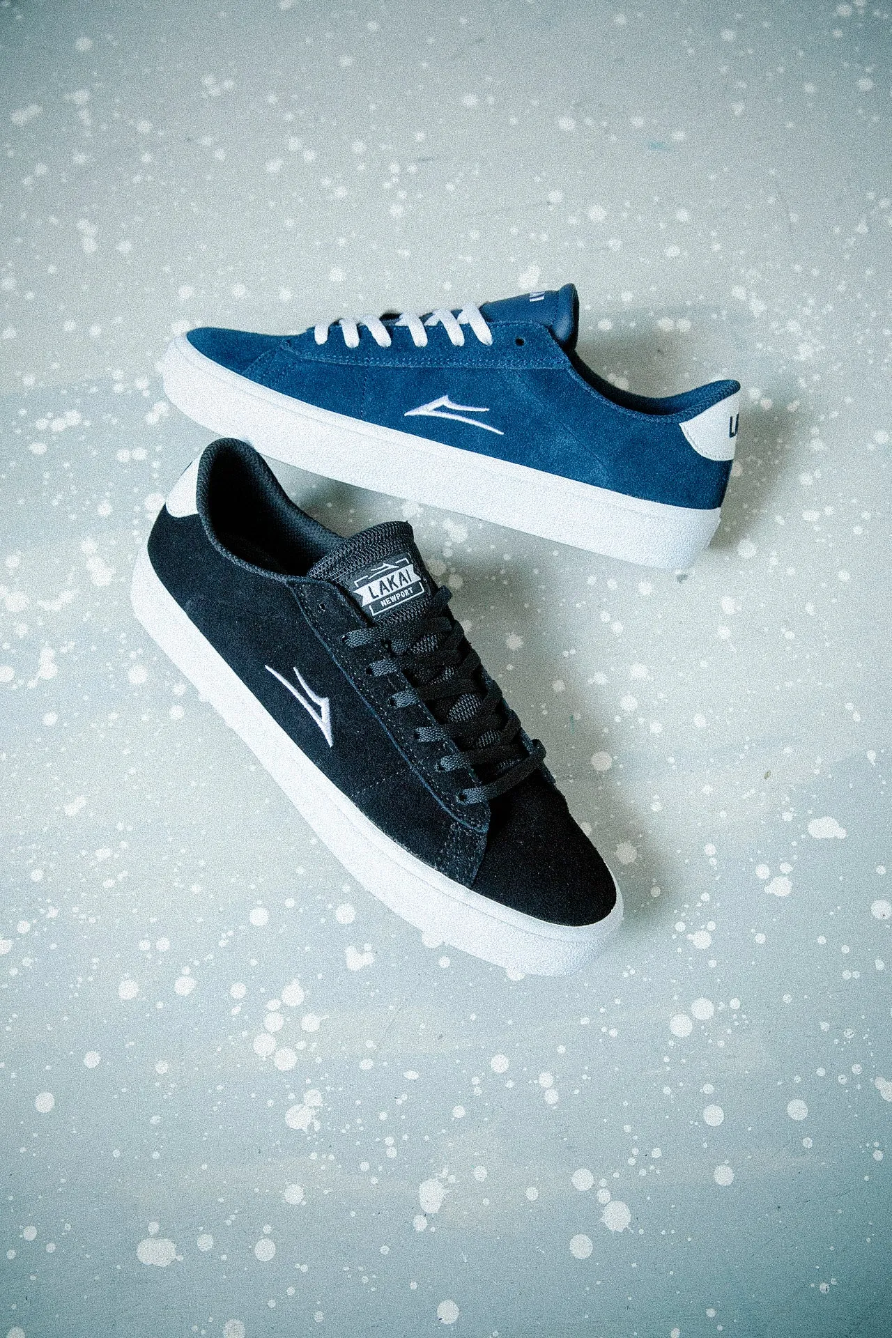 Newport - Black Suede