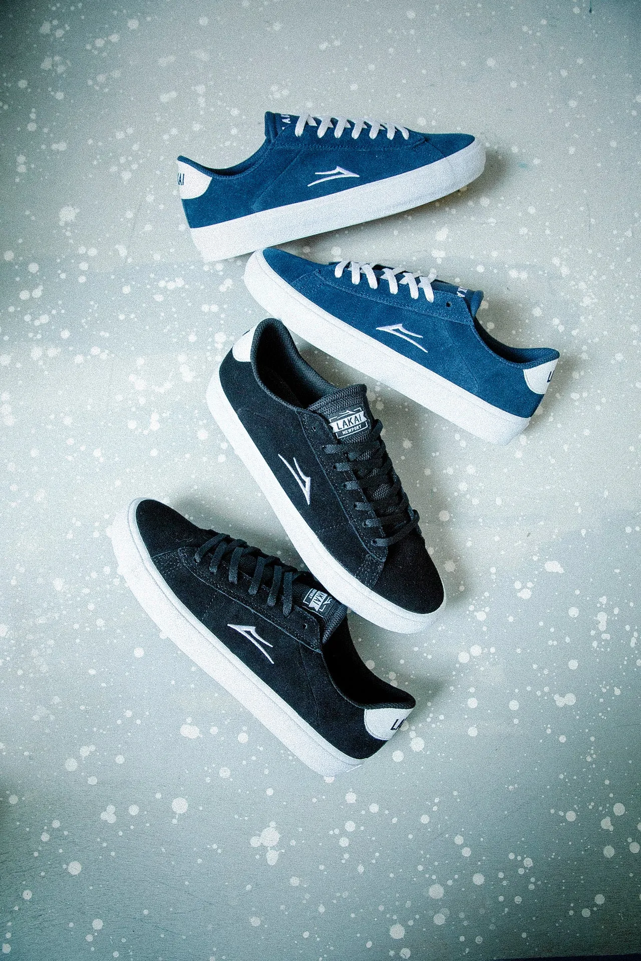 Newport - Black Suede