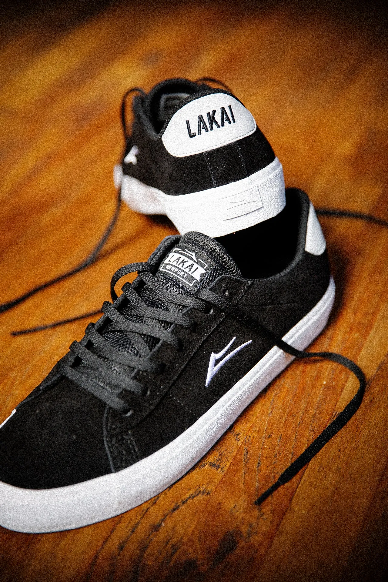Newport - Black Suede