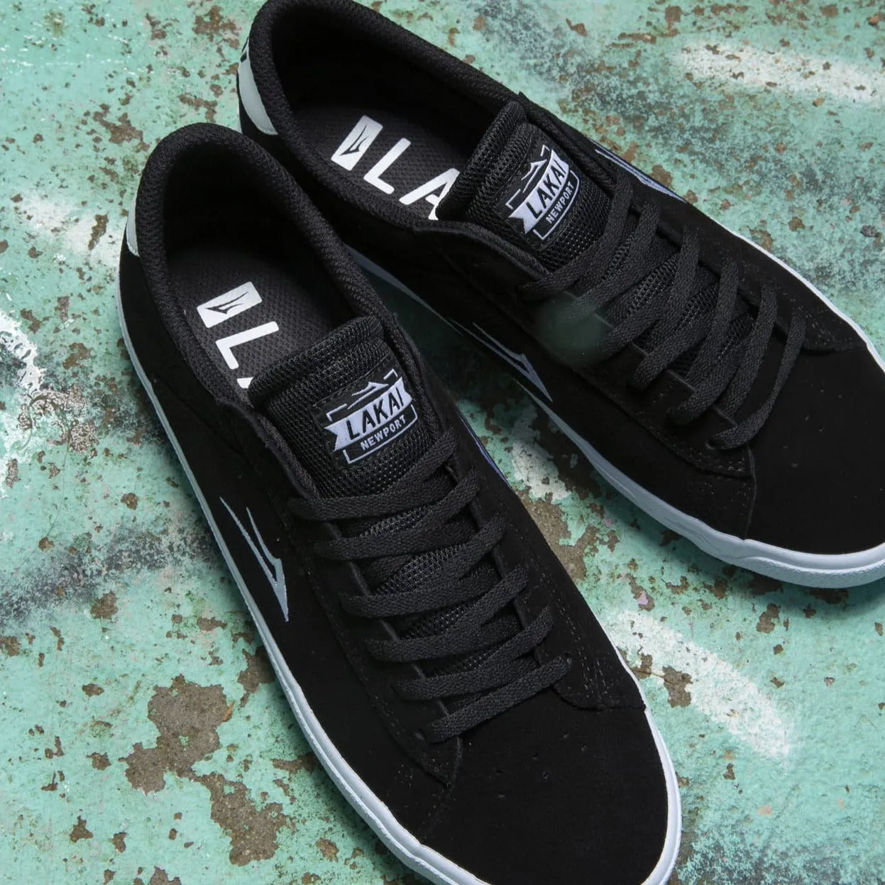 Newport - Black Suede