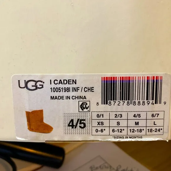 NIB UGG Pure Caden Suede Bootie Made From Real Lamb Fur