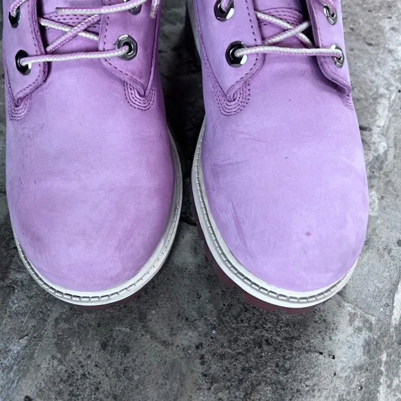 NWOT Timberland Girls Nellie Boot Pink Nubuck Size 6 (girls) EU 39