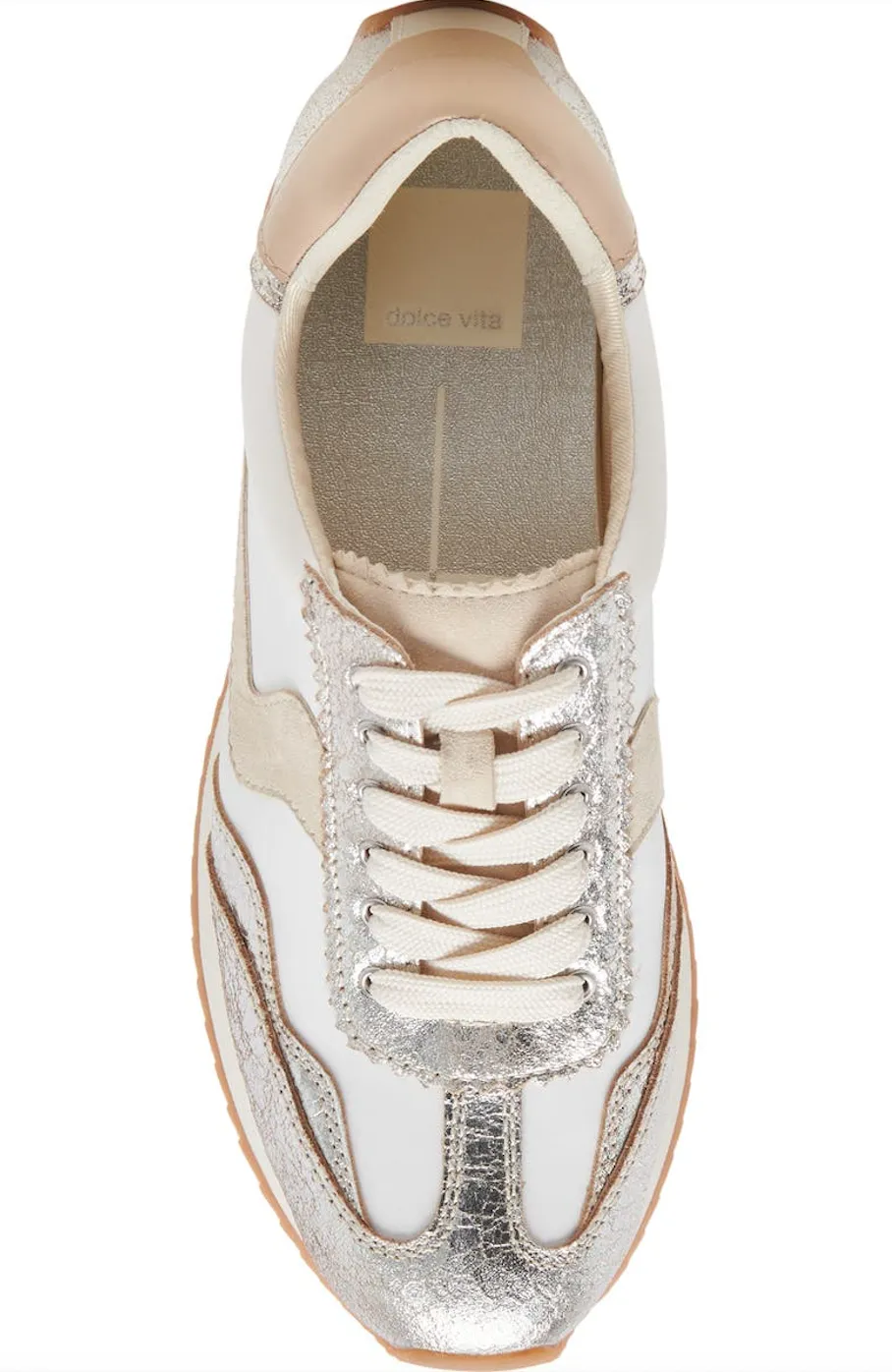 Nylon Notice Sneakers-Silver Multi