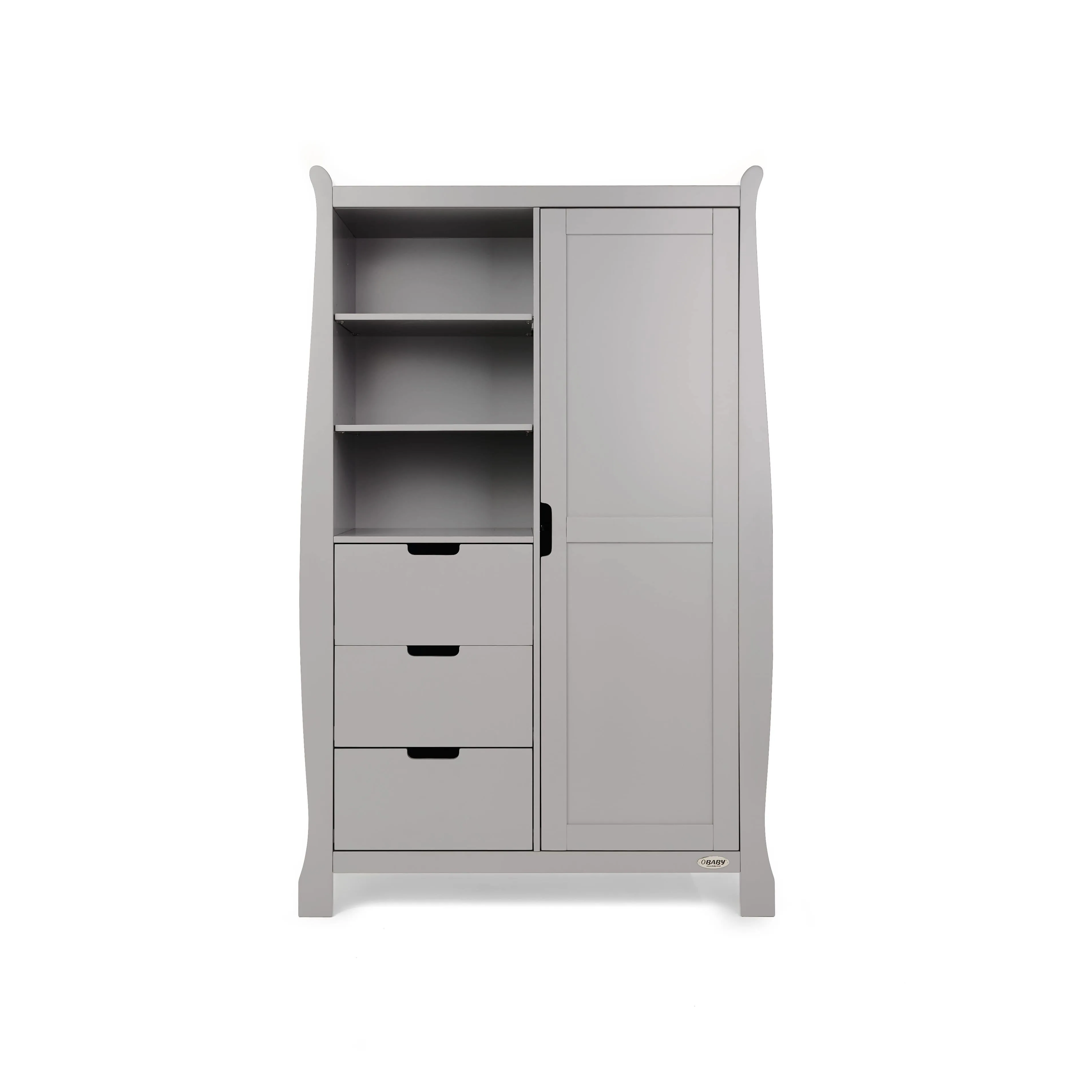 Obaby Stamford Luxe 4 Piece Room Set Warm Grey
