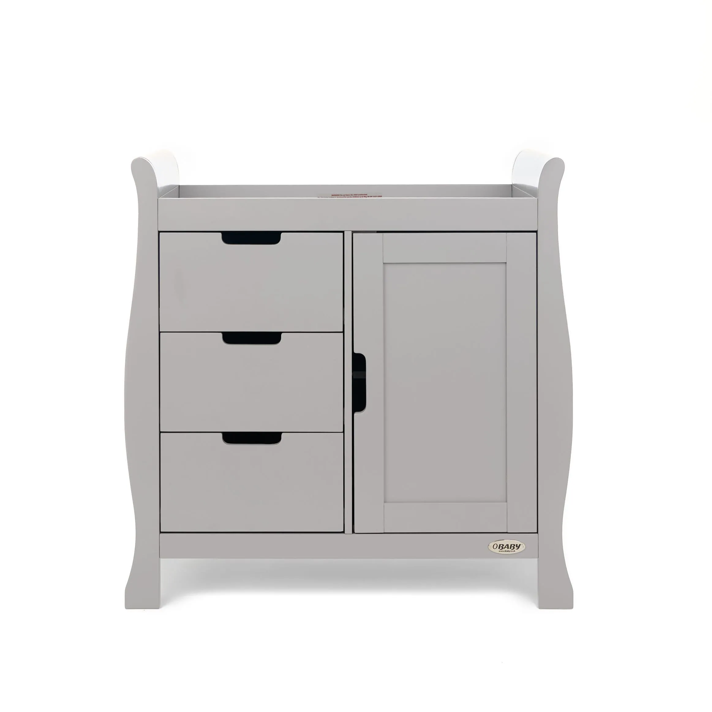 Obaby Stamford Luxe 4 Piece Room Set Warm Grey