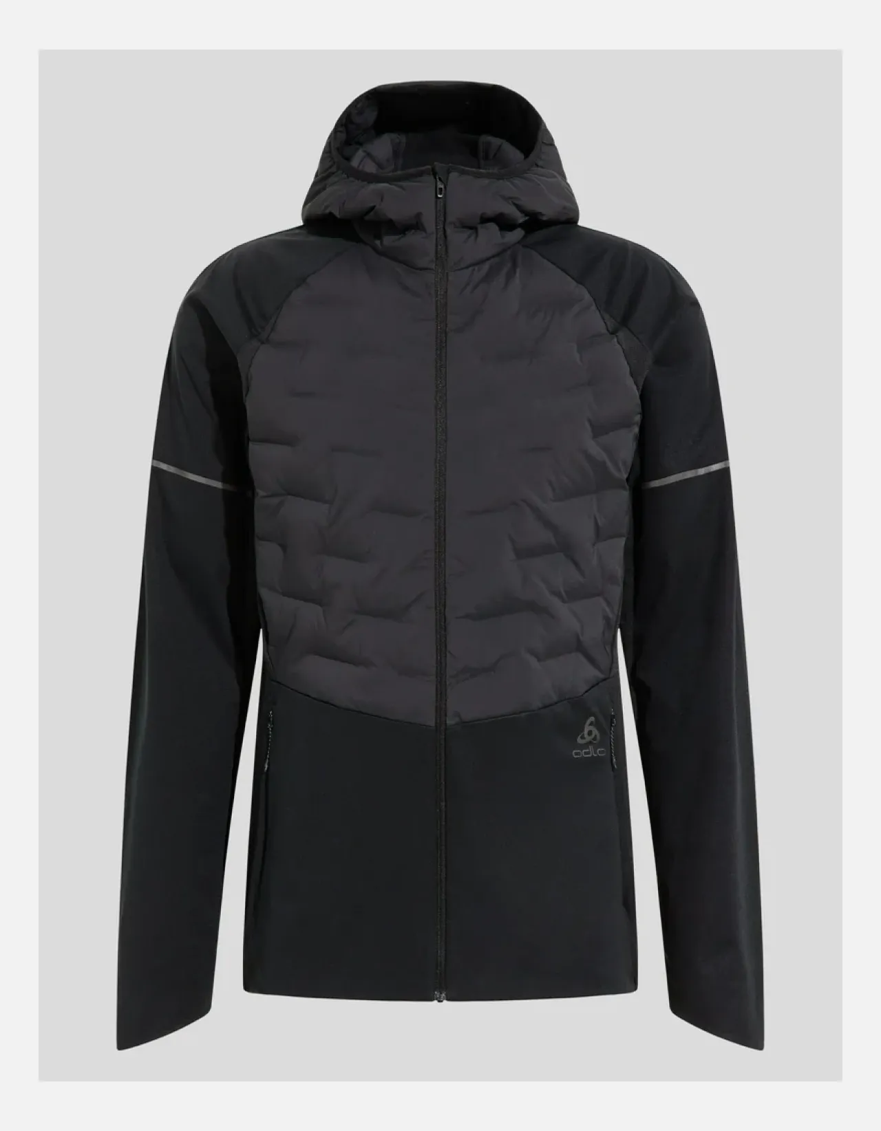 Odlo M Zeroweight Insulator Running Jacket, Black