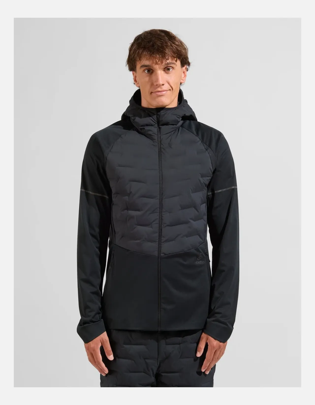 Odlo M Zeroweight Insulator Running Jacket, Black