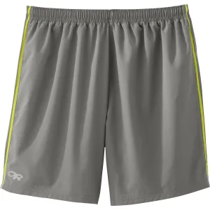 Outdoor Research Scorcher Mens Shorts - Pewter/Lemongrass