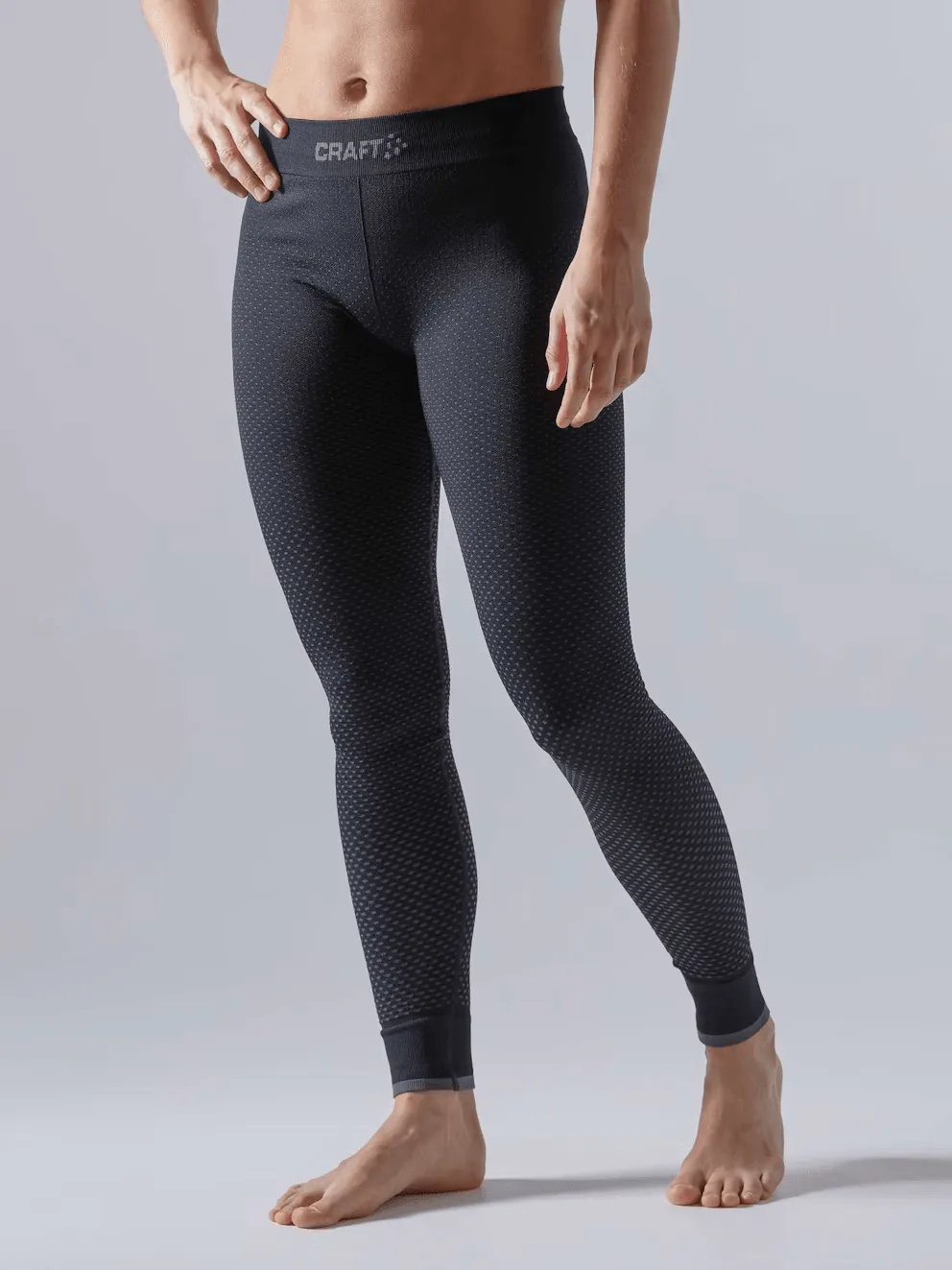 PANTALONI TERMICI CRAFT DONNA ADV WARM FUSEKNIT INTENSITY NERI
