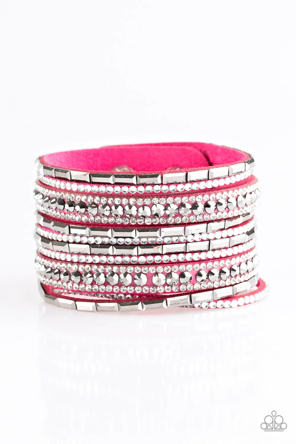 Paparazzi Wham Bam Glam Bracelet Pink