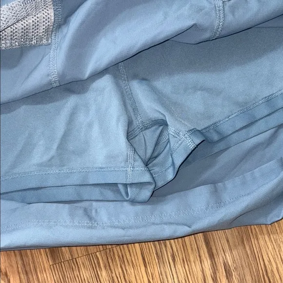 Patagonia light blue skort