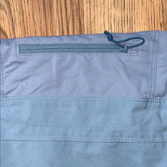 Patagonia light blue skort