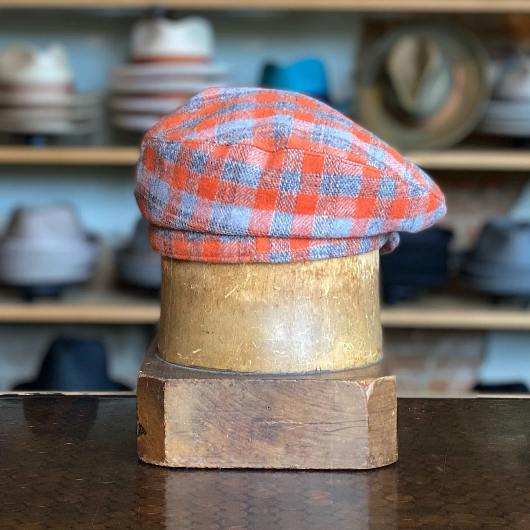 Plaid Fisherman Cap