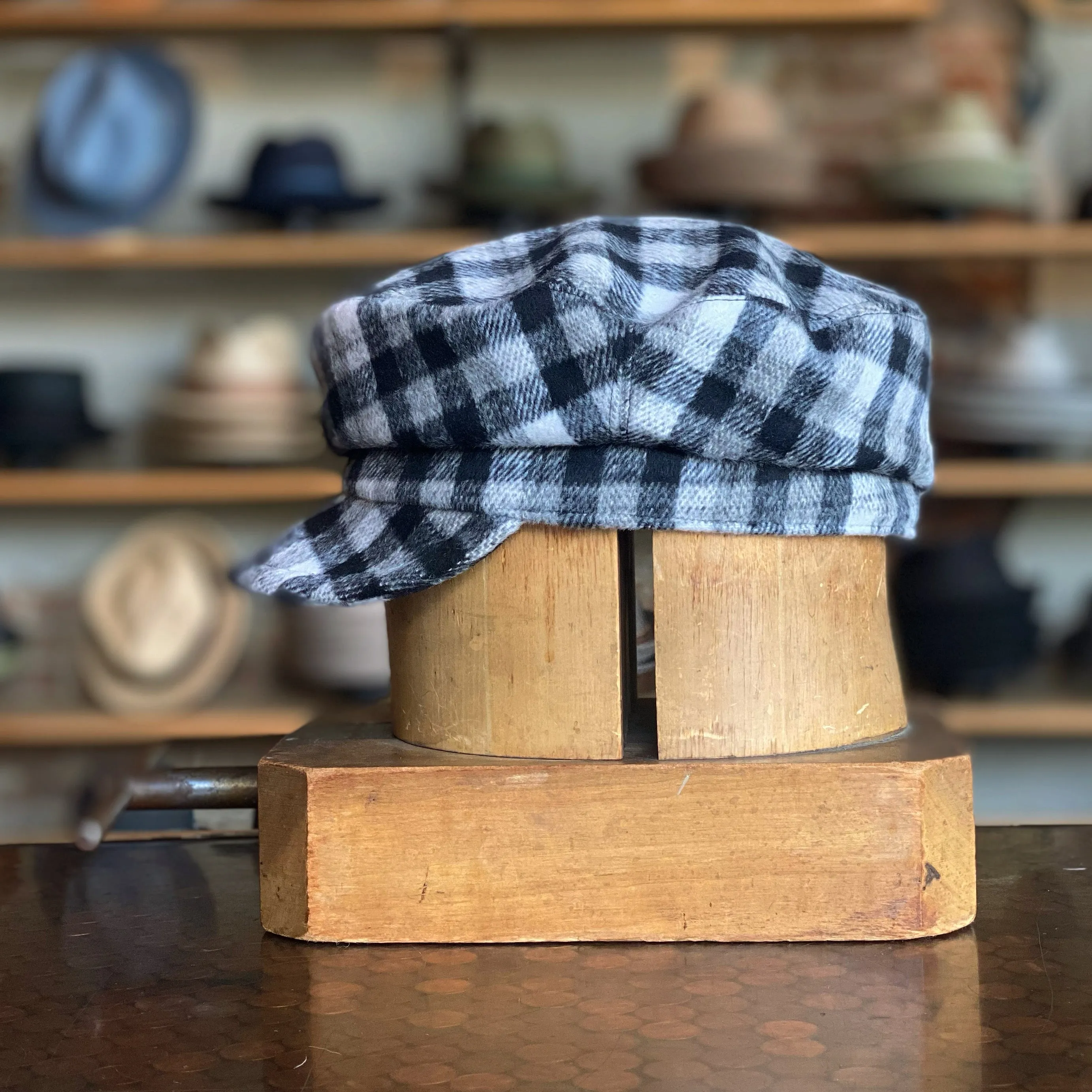 Plaid Fisherman Cap