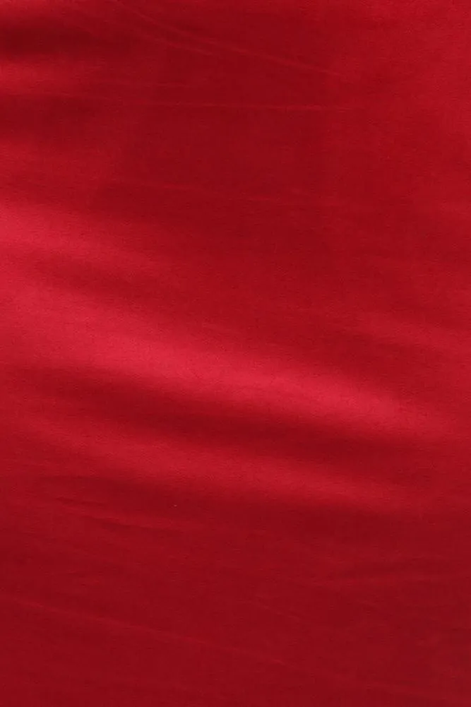 Plus Size Suede All My Curves Strapless Midi Dress