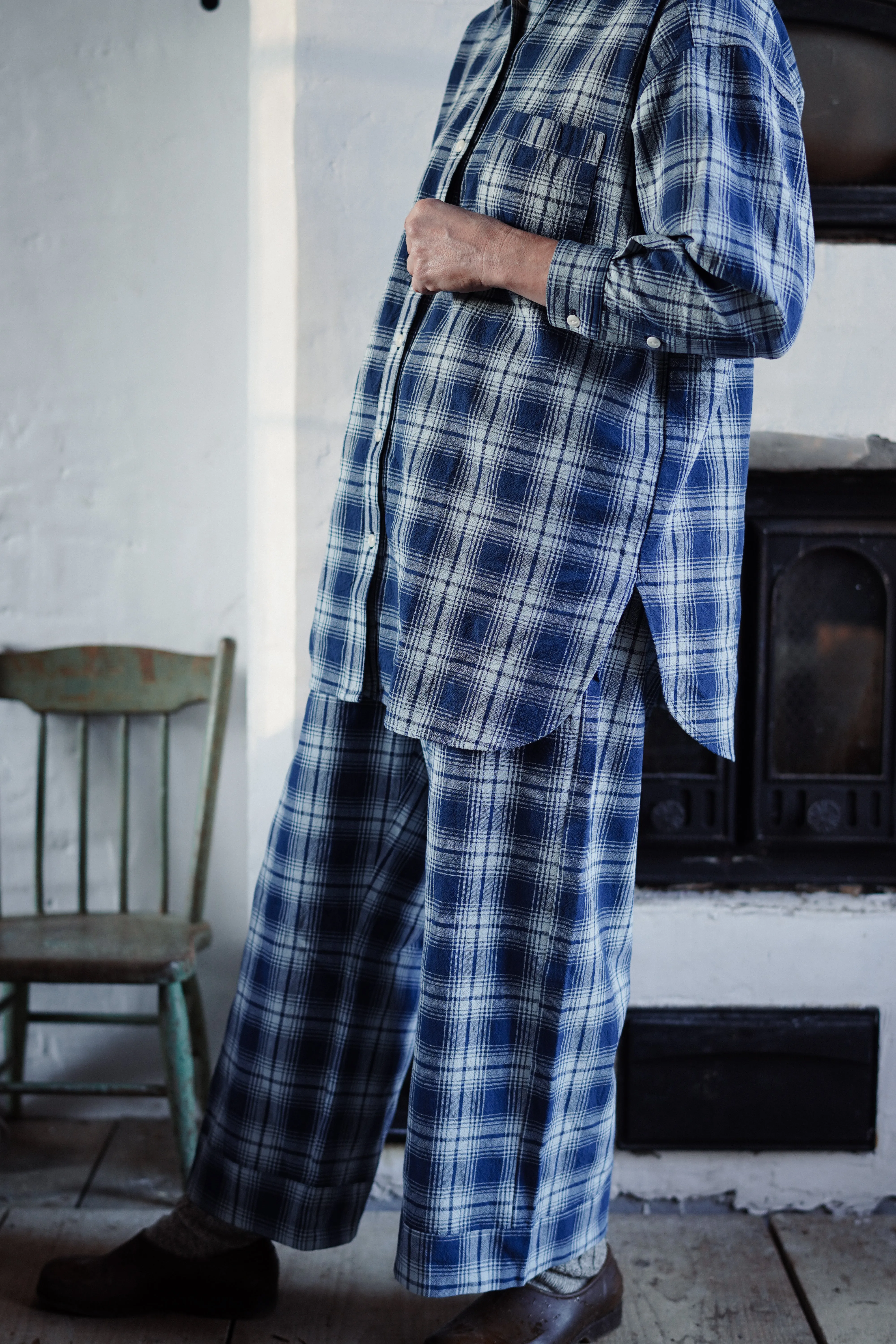 PRE-ORDER - Adult Plaid Morning Top