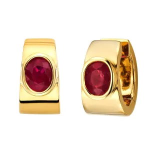 Prima Ruby Hoops