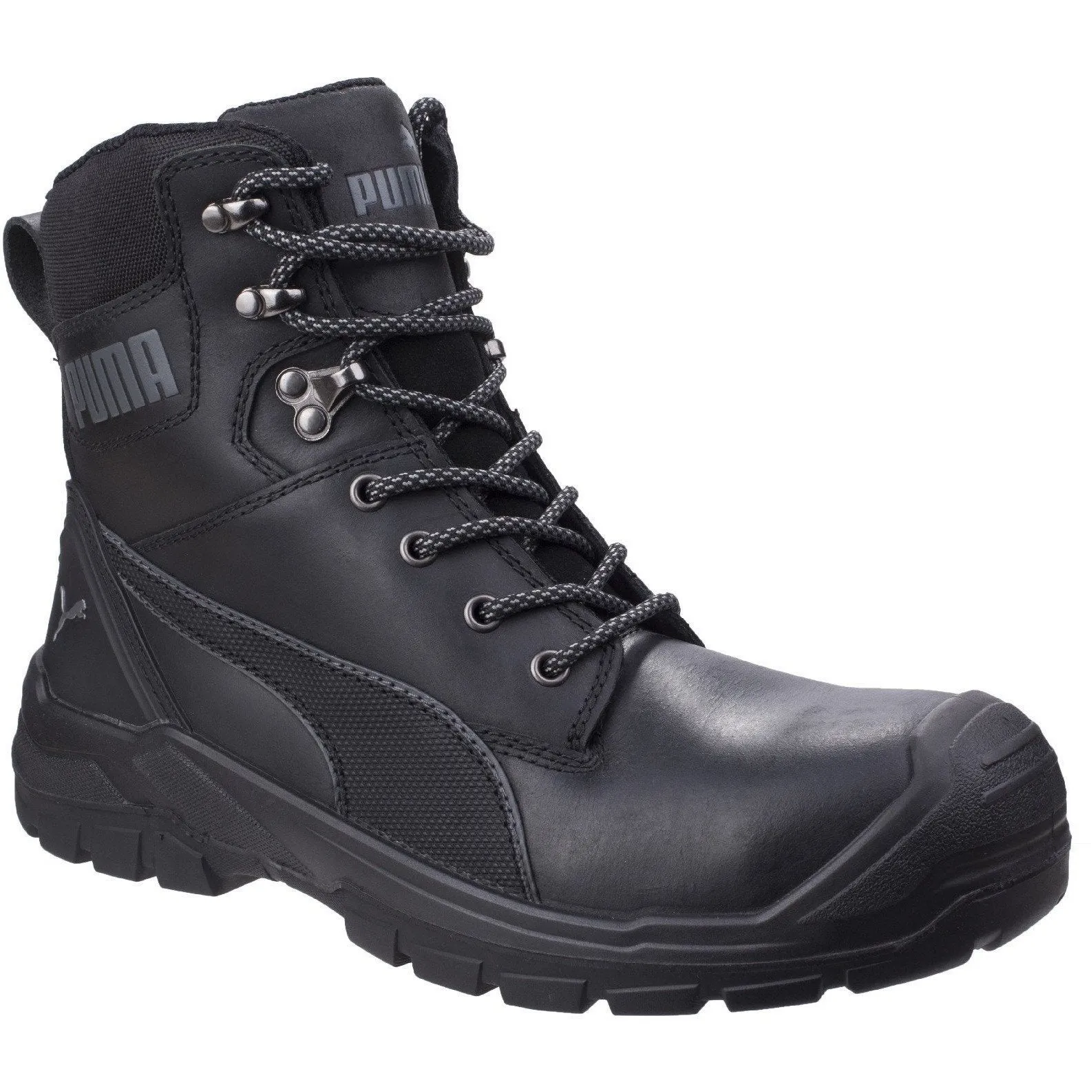 Puma Conquest Safety Boot with Composite Toe Cap - Black
