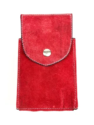 Red Suede Phone Case
