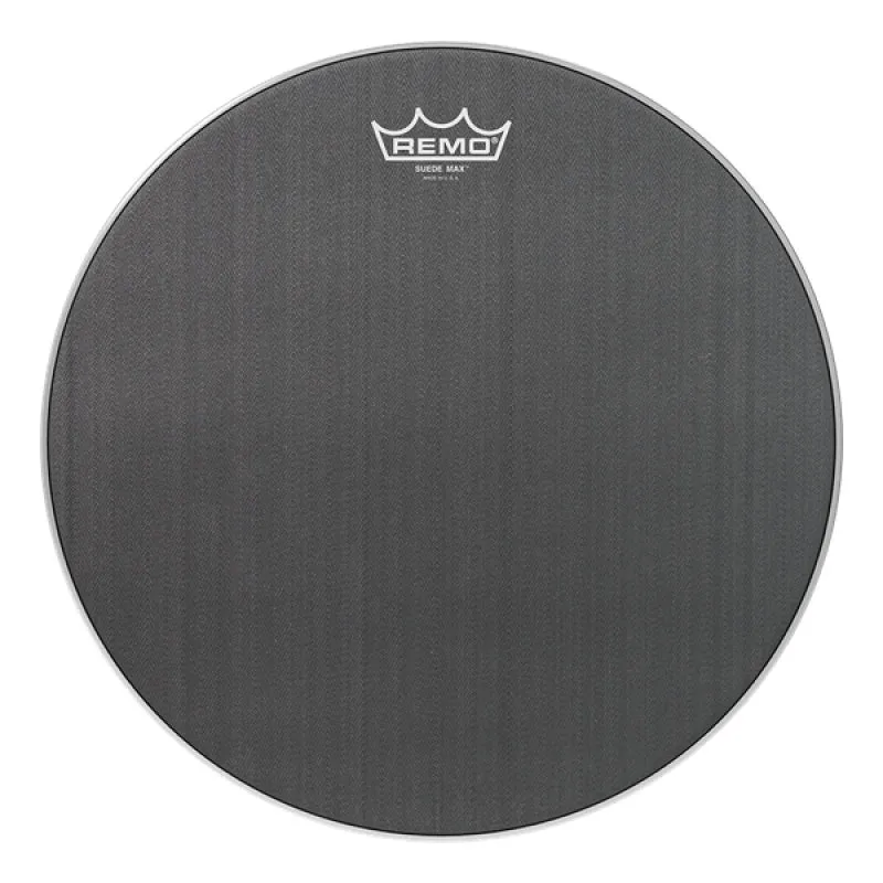 Remo - Pelle Suede Max Marching 14" - Nera