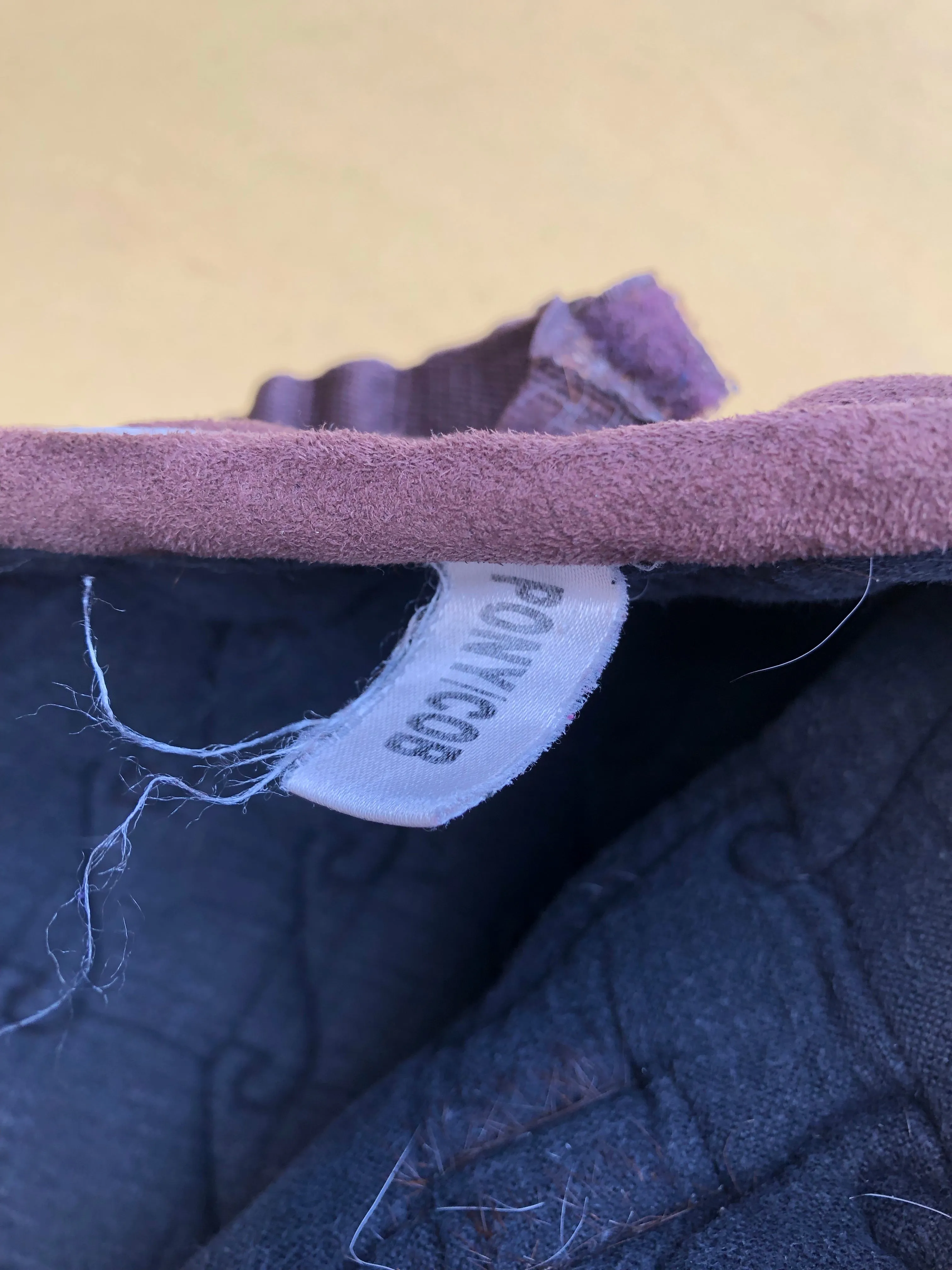Requisite saddle cloth brown pony/cob FREE POSTAGE