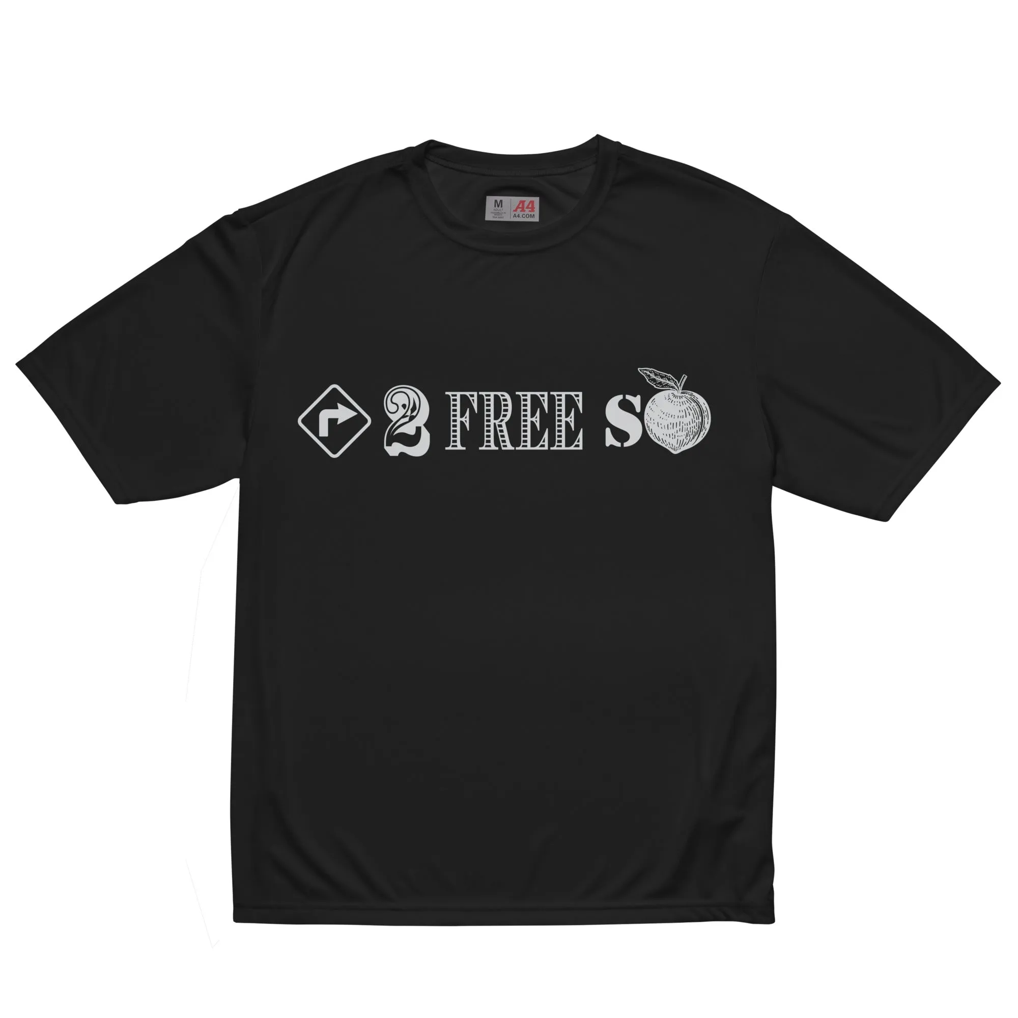Right to Free Speech Unisex performance crew neck t-shirt