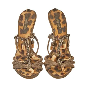 Roberto Cavalli Chain Tusks Heels
