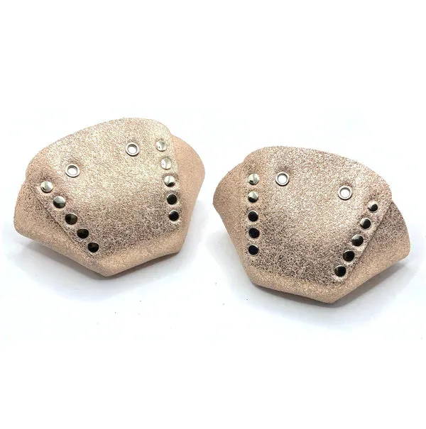 Roller Stuff Glitter Suede Roller Skate Toe Caps - Assorted Colors -