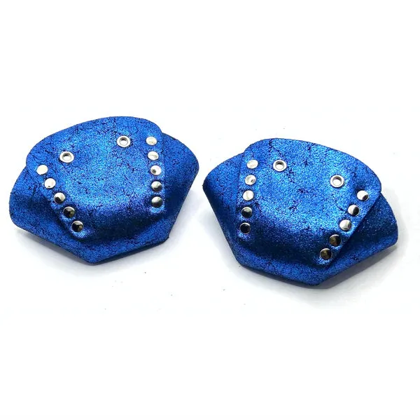Roller Stuff Glitter Suede Roller Skate Toe Caps - Assorted Colors -