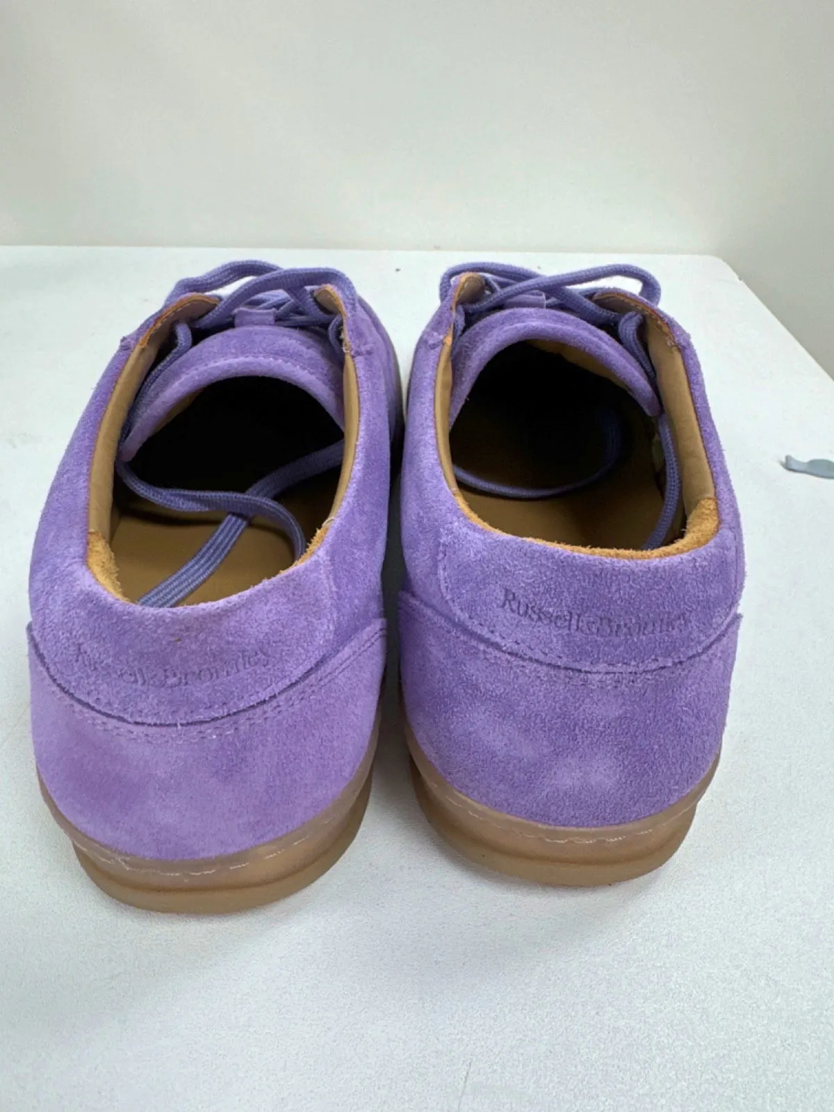 Russell & Bromley Lilac Bailey Suede Trainers EU 43