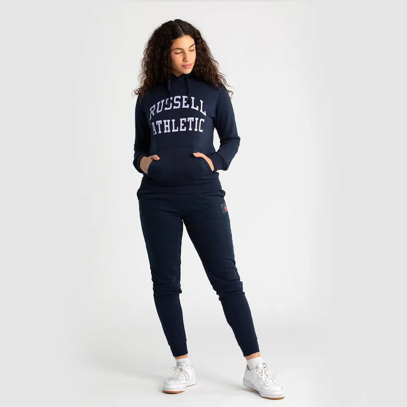 RUSSELL ATHLETIC WOMENS LOGO HOODIE