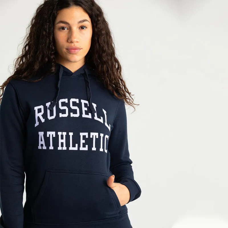 RUSSELL ATHLETIC WOMENS LOGO HOODIE