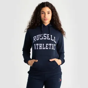 RUSSELL ATHLETIC WOMENS LOGO HOODIE