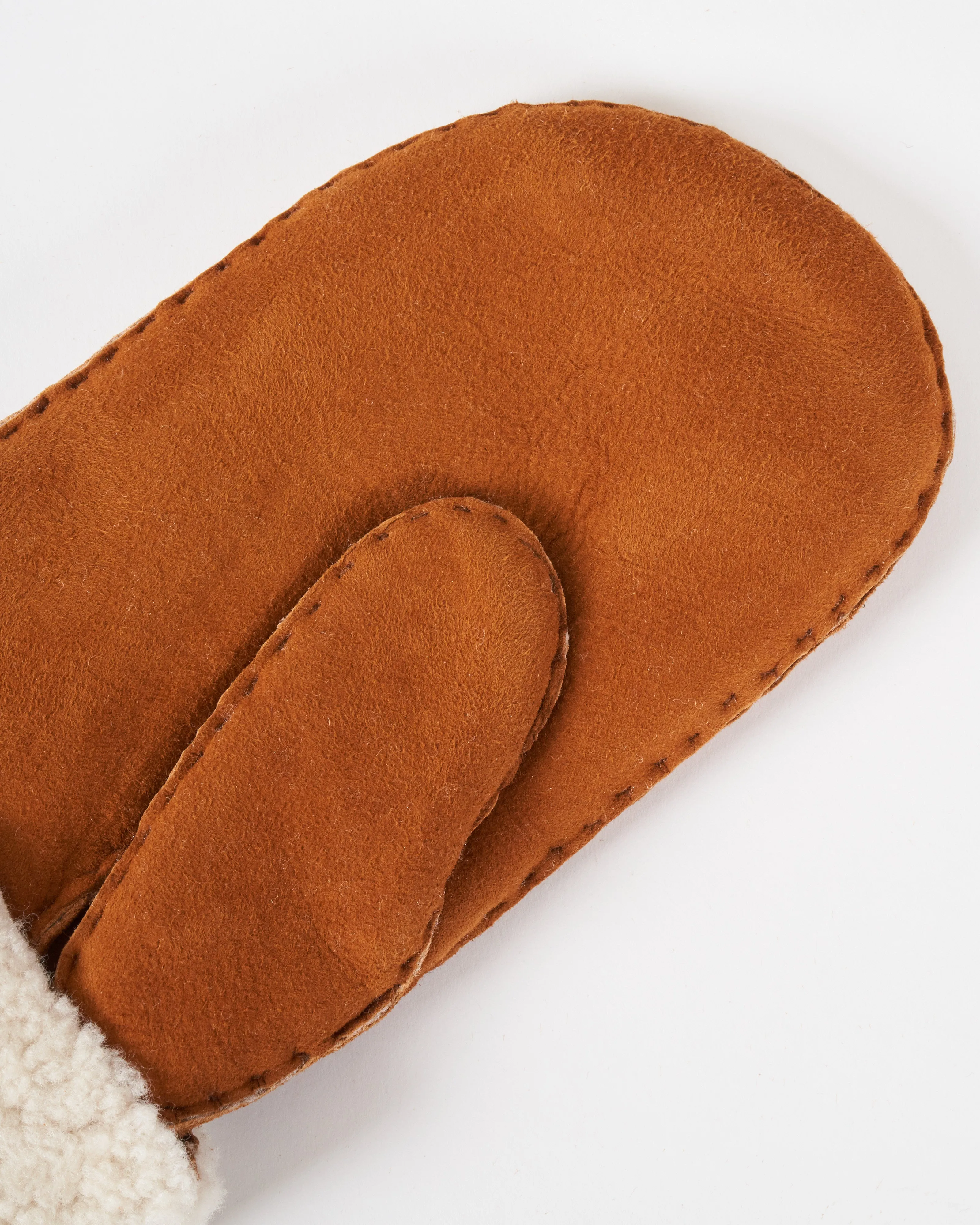 sheepskin mitten