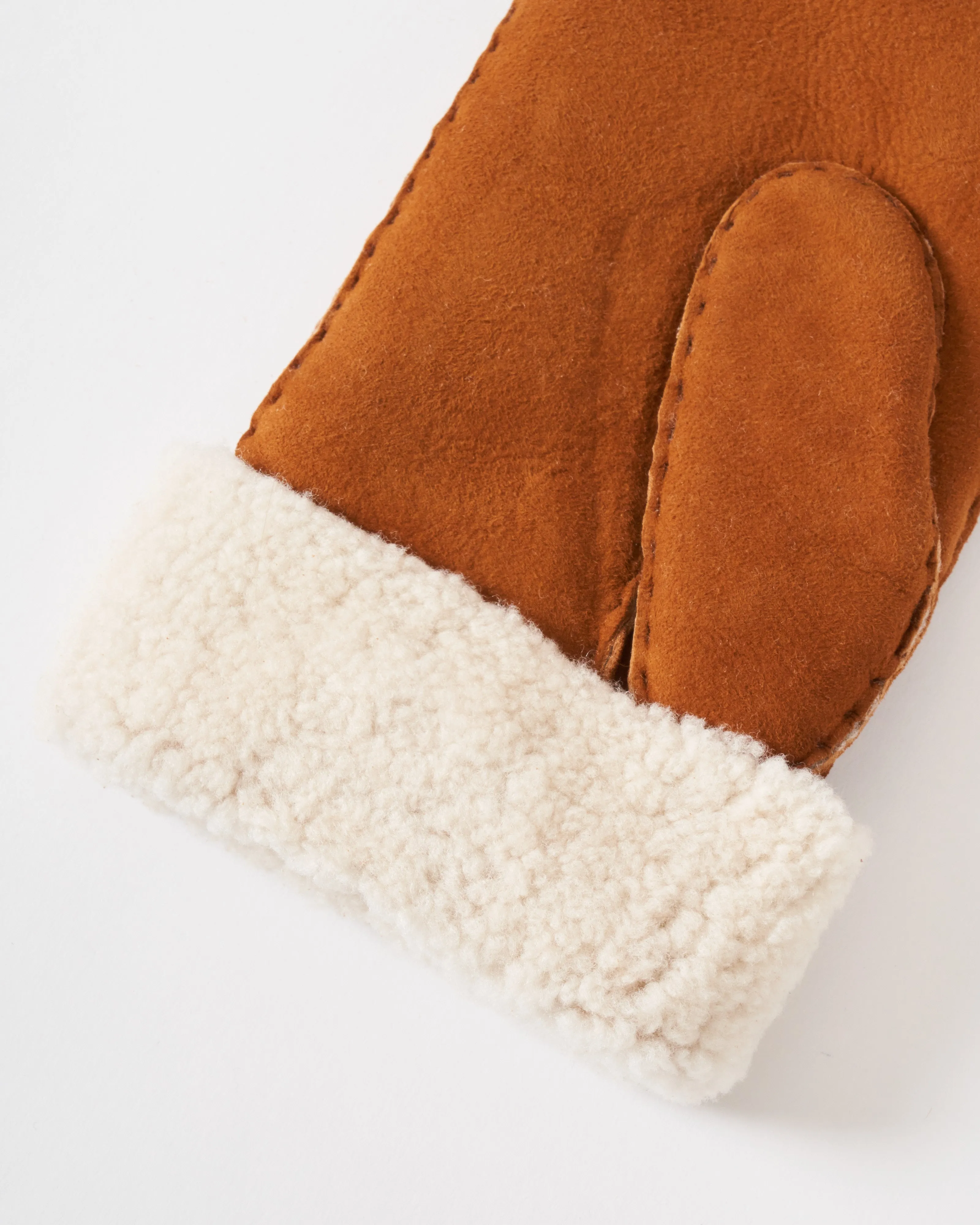 sheepskin mitten