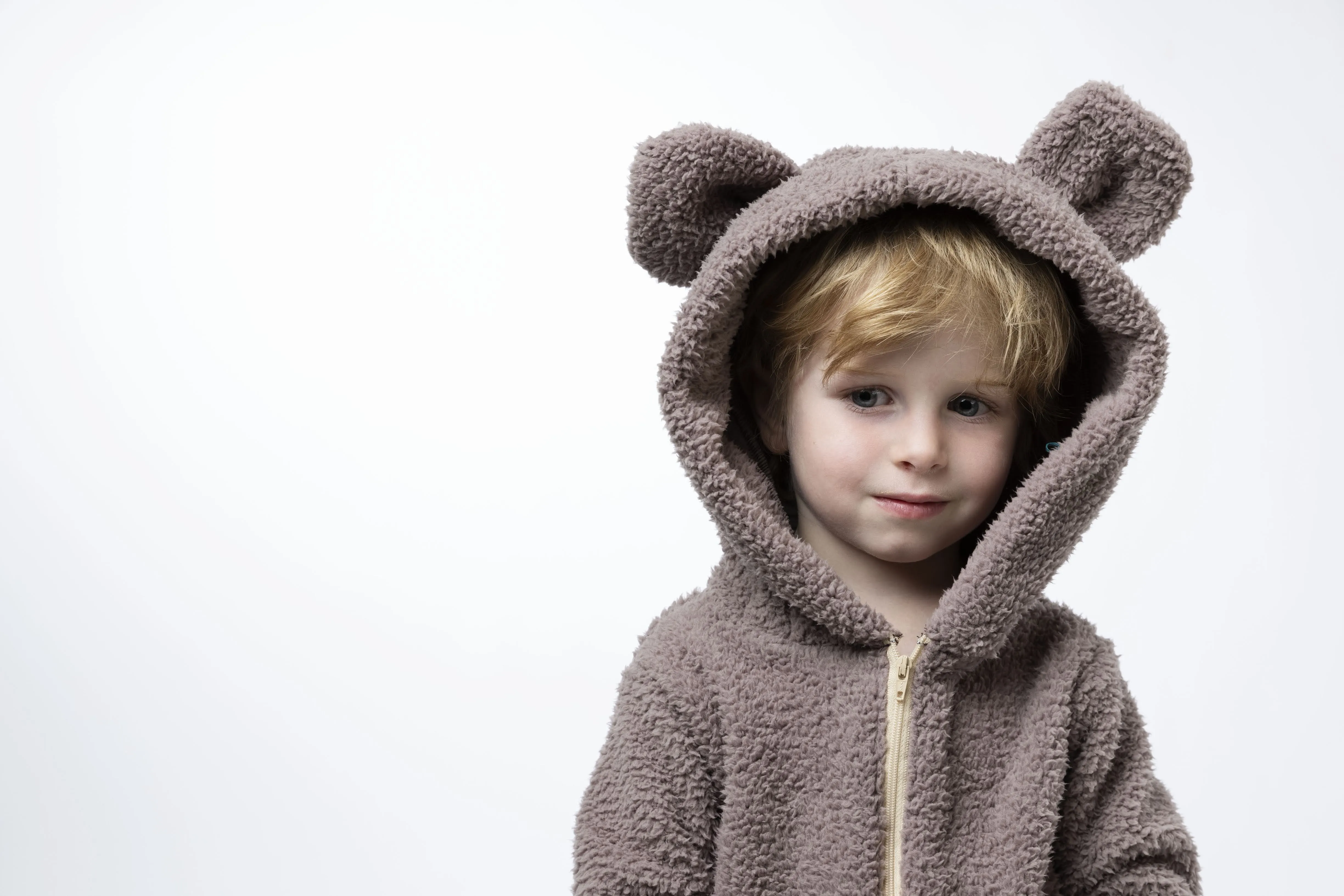 Sherpa Bear Romper - Various Colors