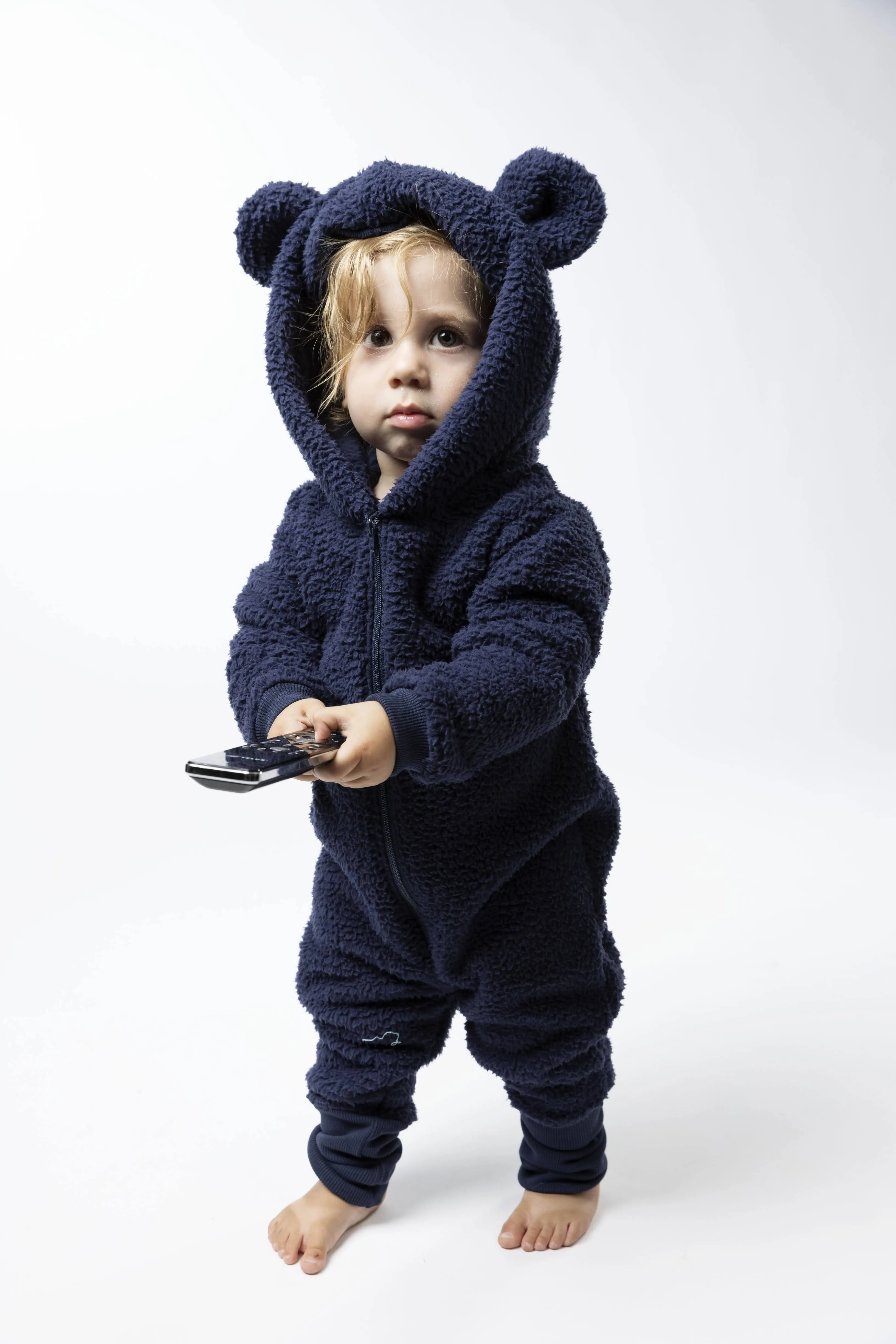 Sherpa Bear Romper - Various Colors
