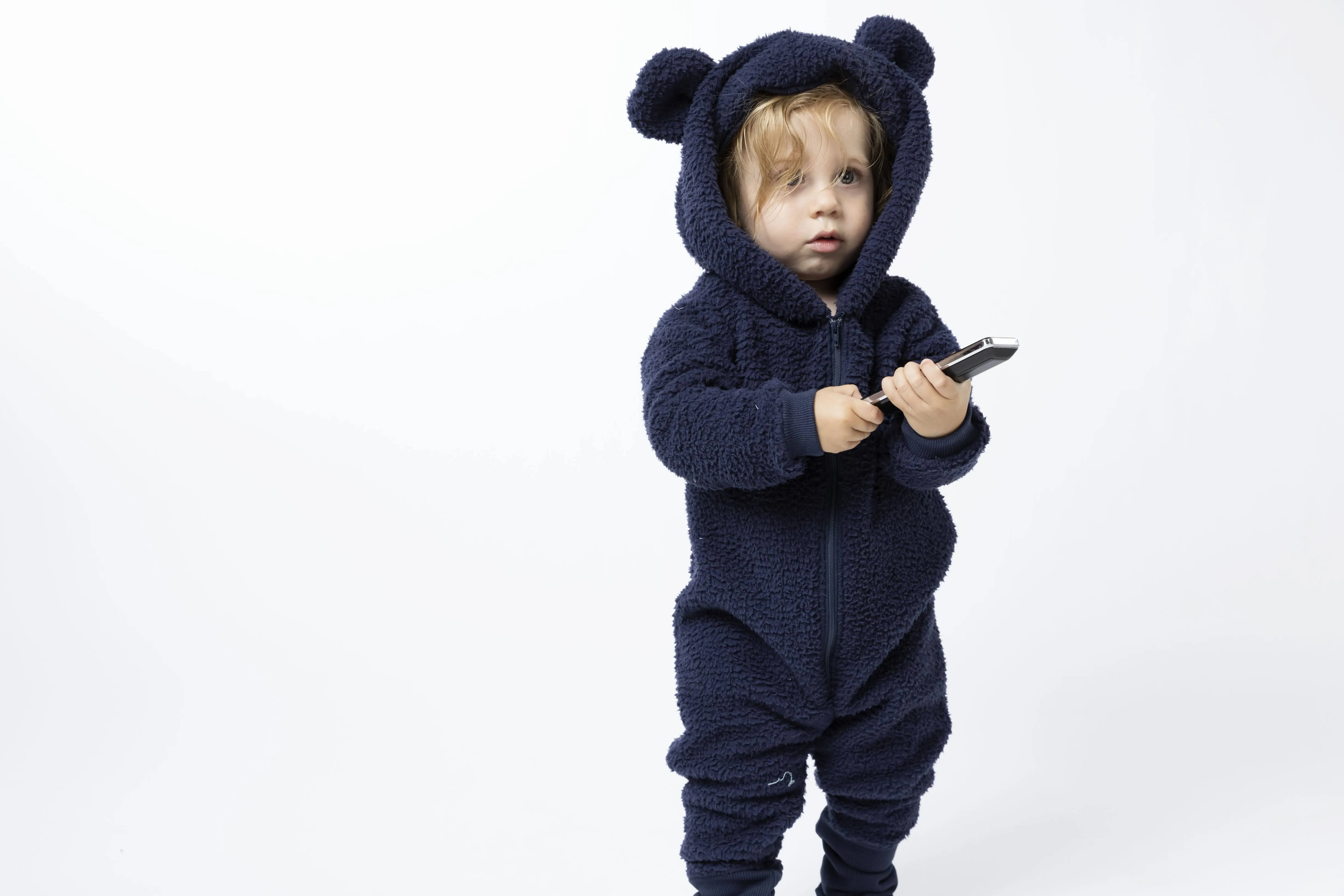 Sherpa Bear Romper - Various Colors