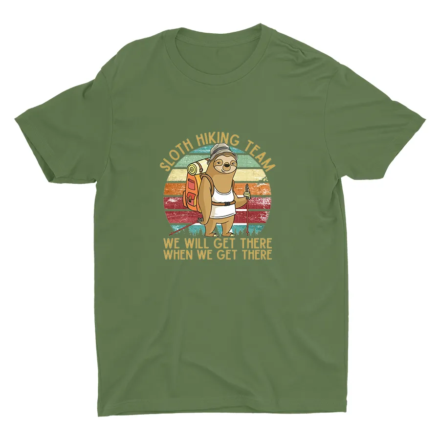 SLOTH HIKING TEAM Cotton Tee