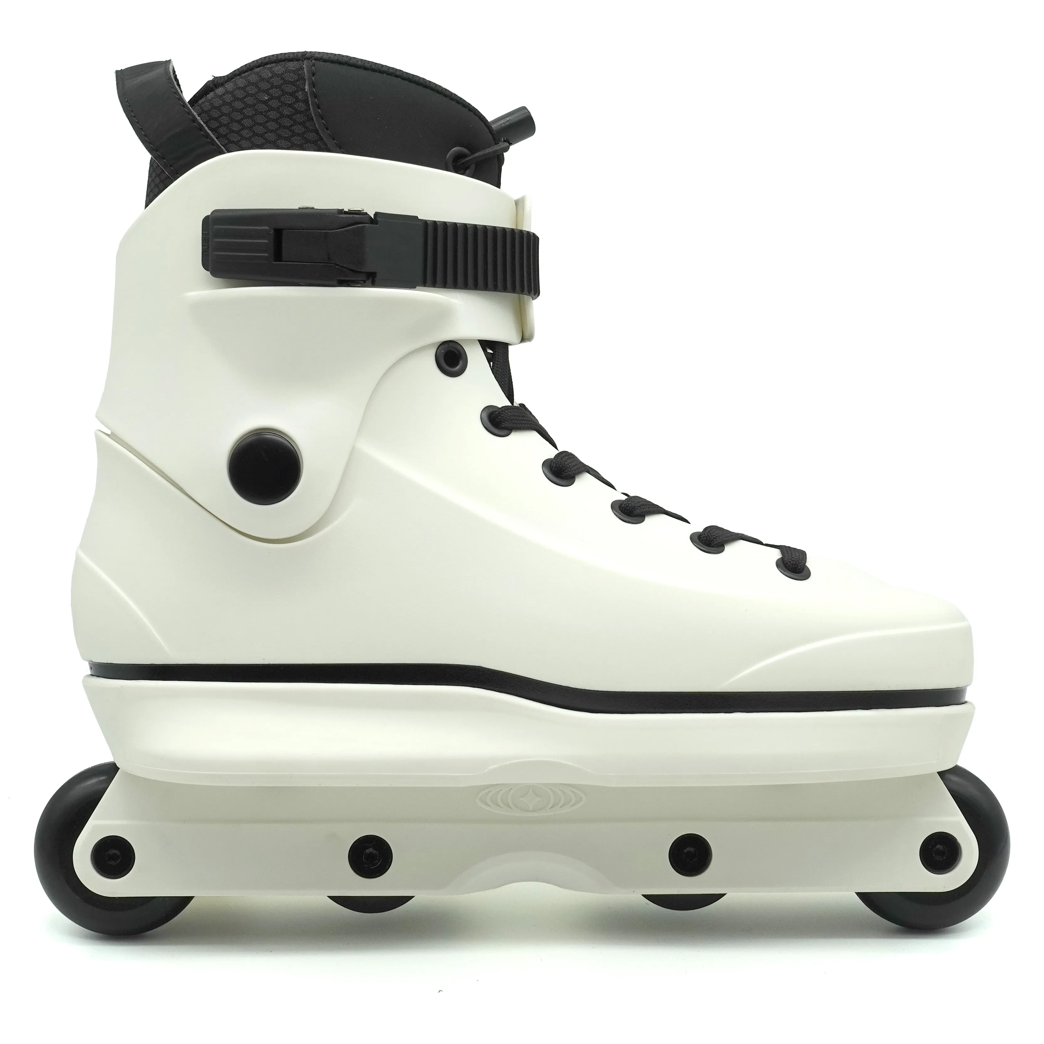 STANDARD SKATE CO - OMNI -  WHITE - COMPLETE - ANTI ROCKER SET UP