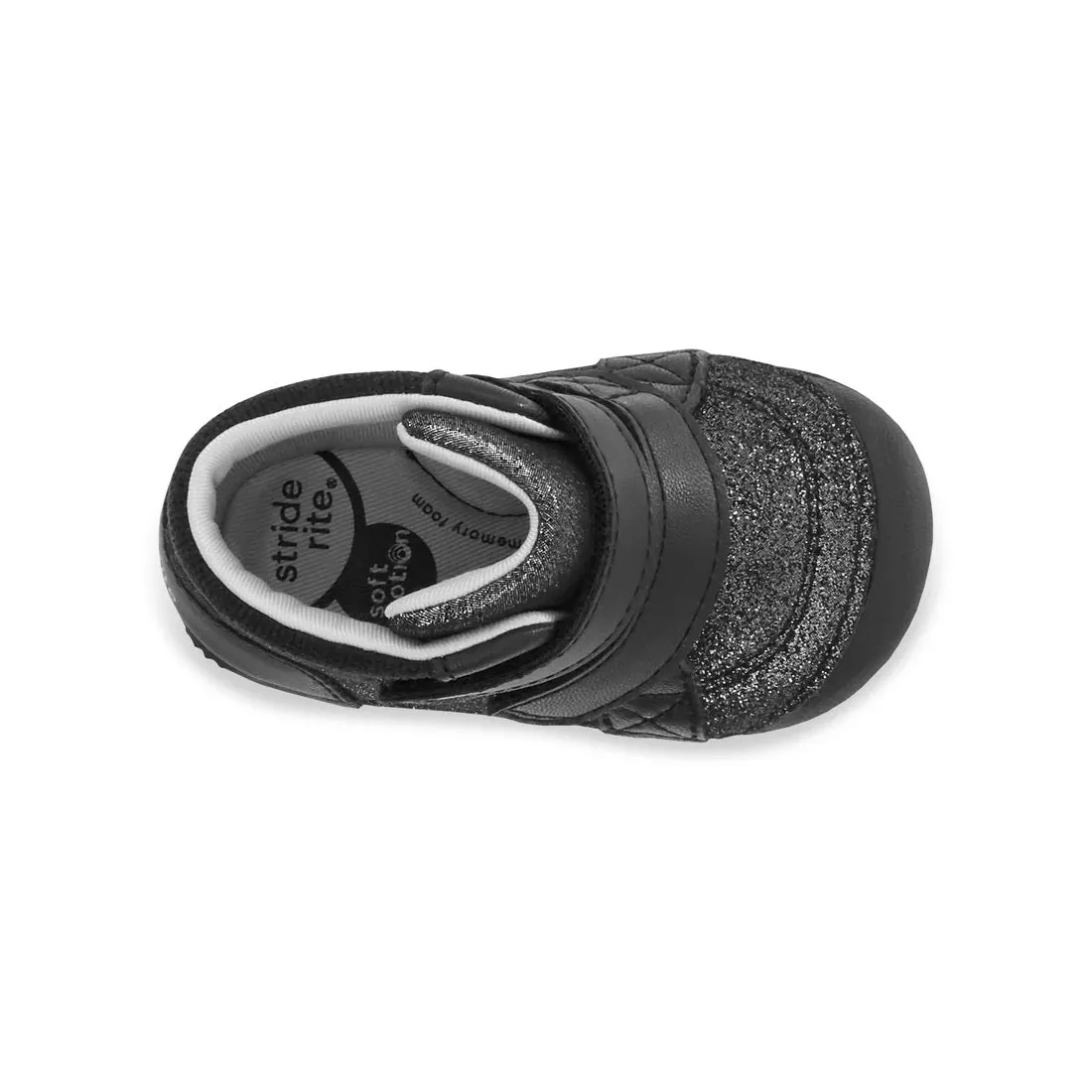Stride Rite Soft Motion Martin Boot (Black Iridescent)