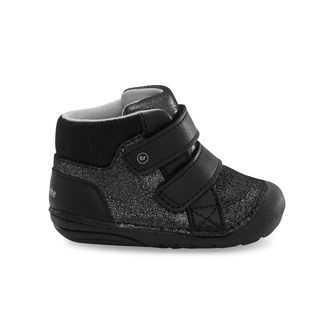 Stride Rite Soft Motion Martin Boot (Black Iridescent)