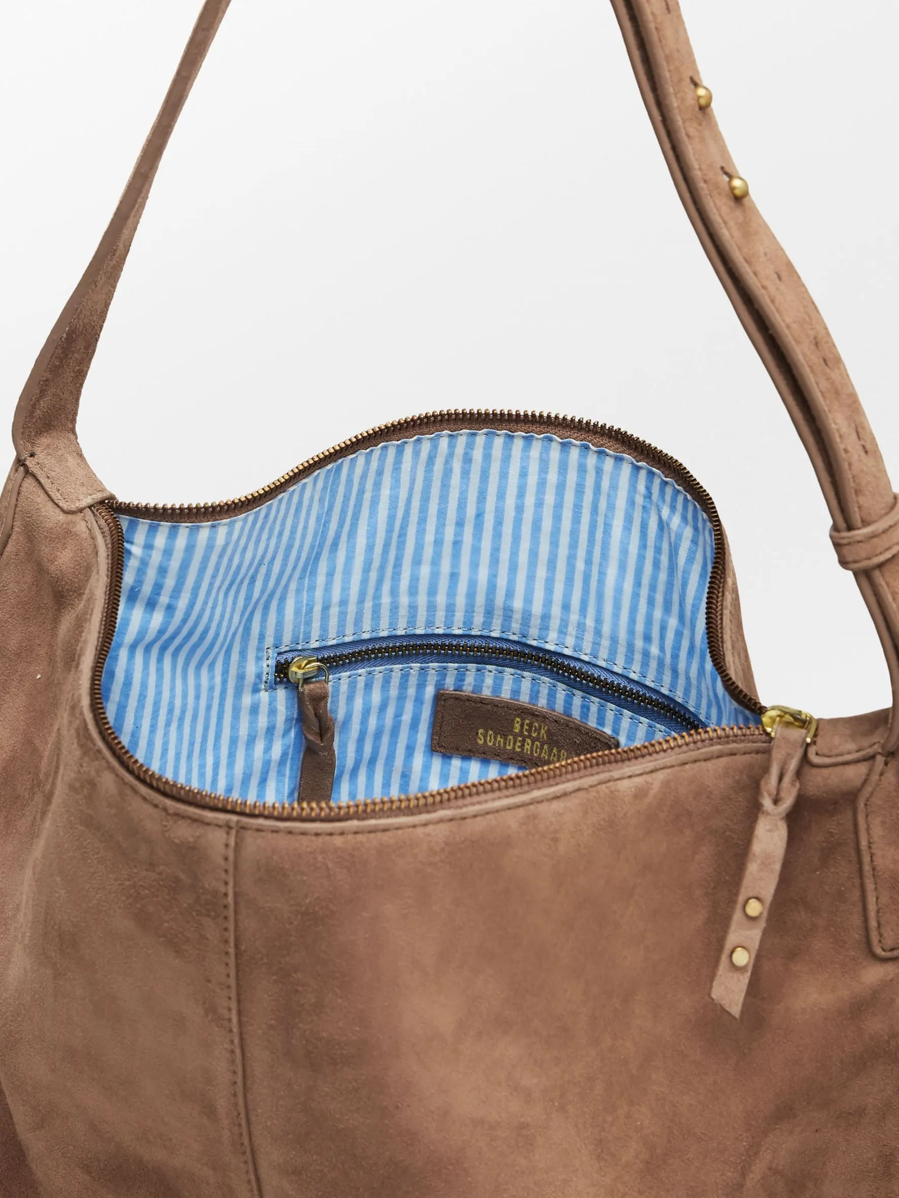 Suede Carly Bag