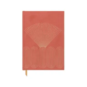 SUEDE CLOTH JOURNAL W/ POCKET