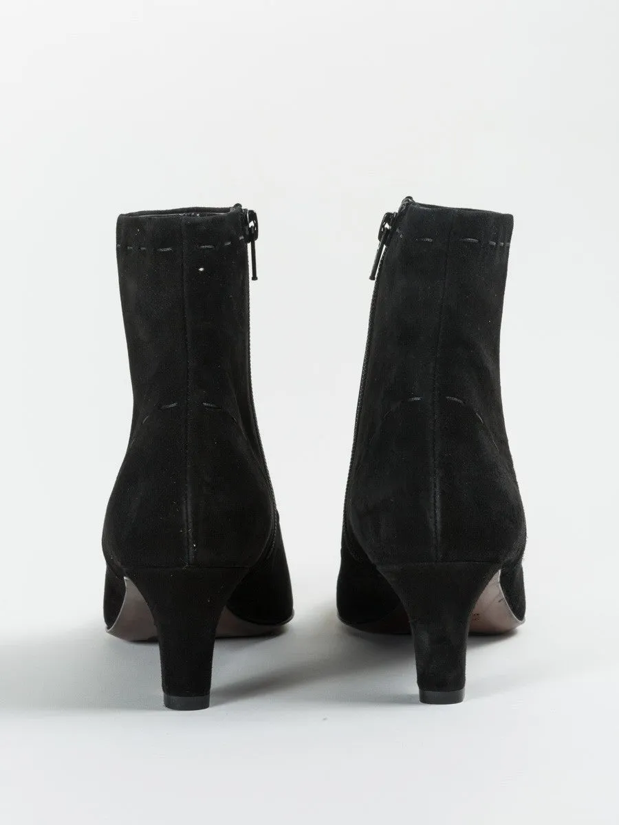 suede stitch bootie